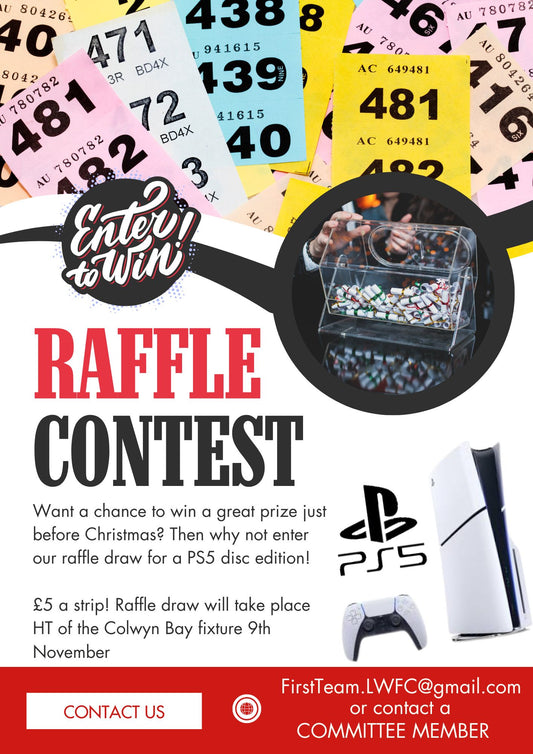 Competition Time- Enter LWFC Raffle